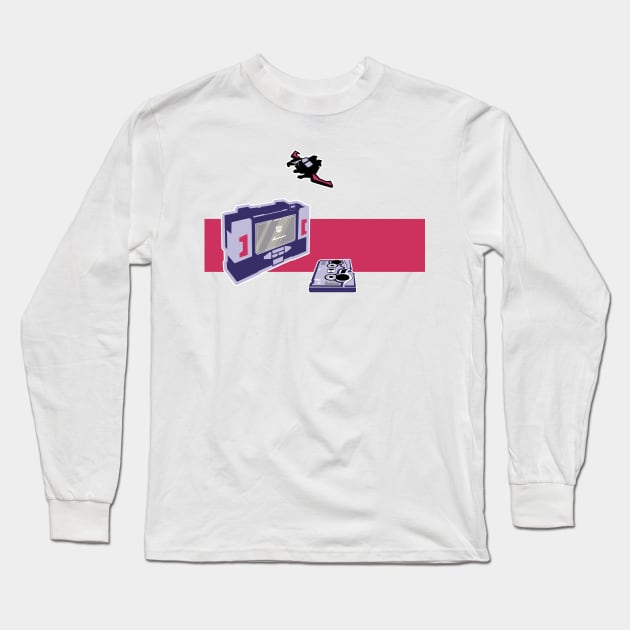 Soundwave 2 Long Sleeve T-Shirt by ActionNate